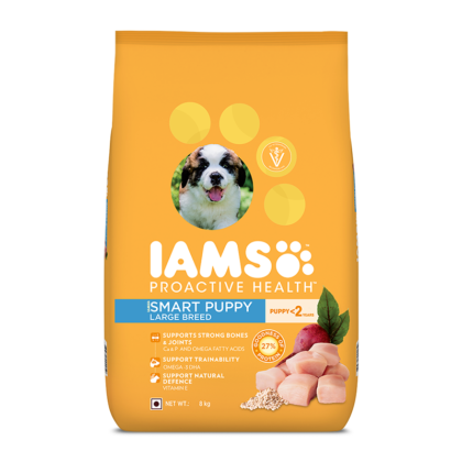 IAMS Proactive Health Smart Puppy Large Breed Dogs (2 Years) Dry Dog Food