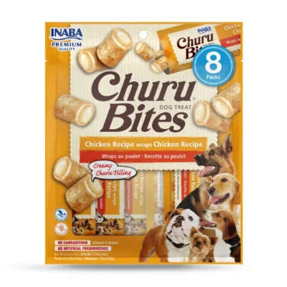 Inaba Churu Bites Chicken Recipe Wraps Chicken Recipe Dog Treat 96 gm