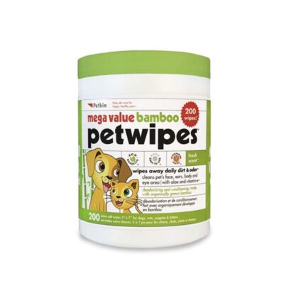 Petkin Mega Value Bamboo PetWipes