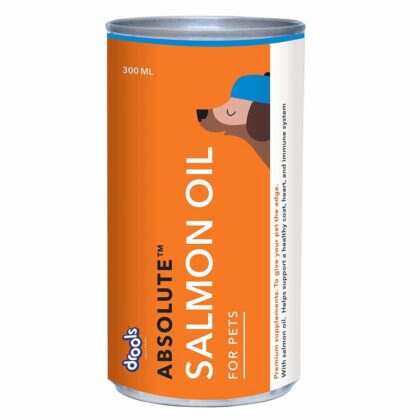 Drools Absolute Salmon Oil Syrup Supplement for Dogs