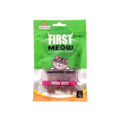 First Meow Healthy Tuna Dice Cat Treats 40gm