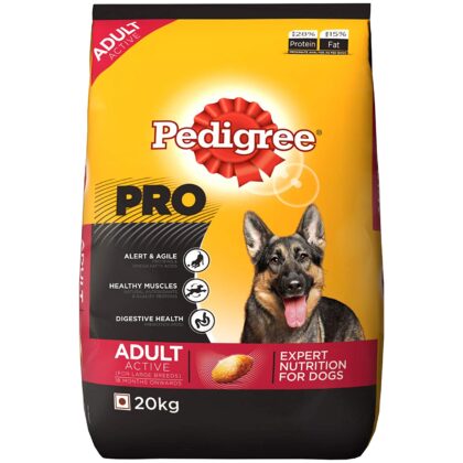 Pedigree PRO Expert Nutrition for Active Adult Dry Dog Food