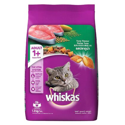 Whiskas Adult (+1 year) Tuna Flavour Dry Cat Food