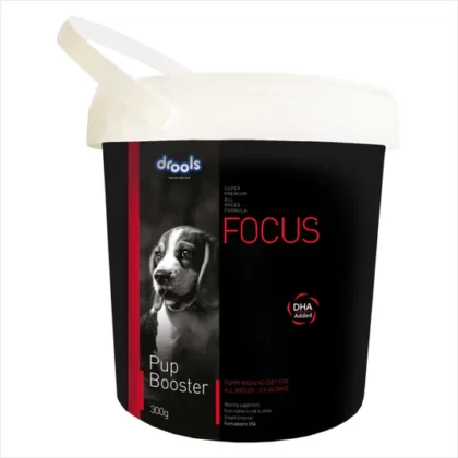 Drools Focus Pup Booster Puppy Weaning Diet for All Breeds 300gm