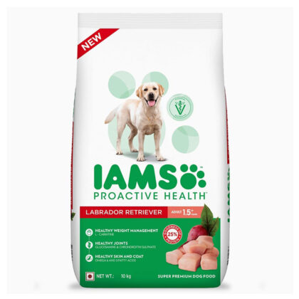 IAMS Proactive Health Adult Labrador Retriever Dogs (1.5+ Years) Super Premium Dog Food