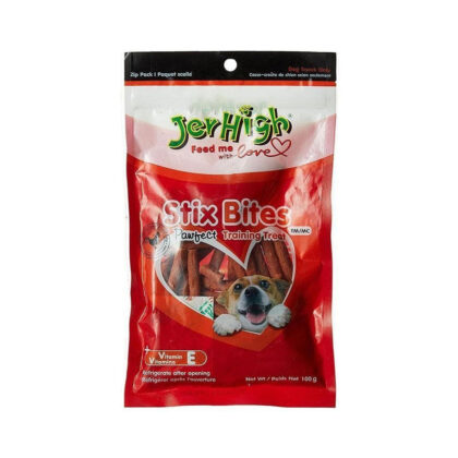 JerHigh Stix Bites Training Treats for Dogs - 100 g