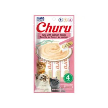 Inaba Churu Tuna With Salmon Recipe Cat Treats, 56 gm