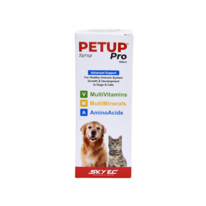 PETUP Pro Syrup Multi-Vitamin Multi-Oxidant Multi-Minerals Amino Acids Supplement for Dogs and Cats