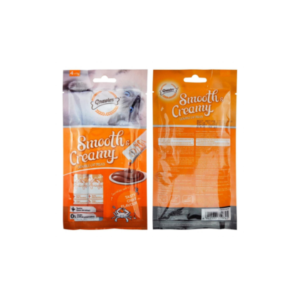 Gnawlers Smooth Creamy Treat with Crab - Wet Treat - Adult Cat Treat