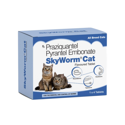 SkywormR Cat Deworming Tablets For Cats