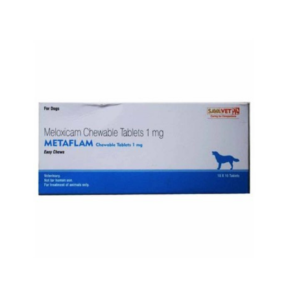 Savavet Metaflam Tab (Meloxicam) For Dogs 1 mg, 10 Tabs