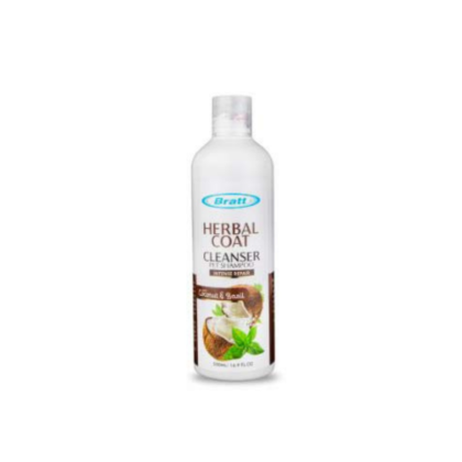 Bratt Herbal Coat Cleanser Shampoo for Pets(200 ml)