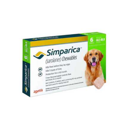 Simparica Chewable Single Tablet for Dogs