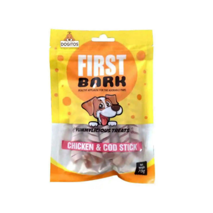 First Bark Chicken and Cod Stick - 70g