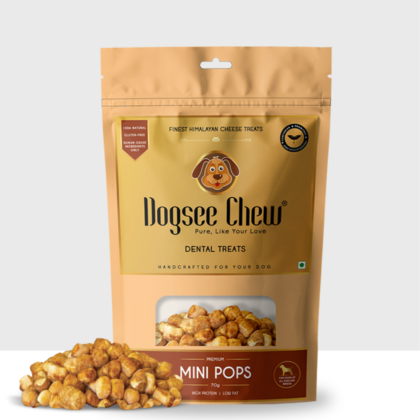 Dogsee Chew Mini Pops: Mini bite-sized Dog Training Treats-70gm