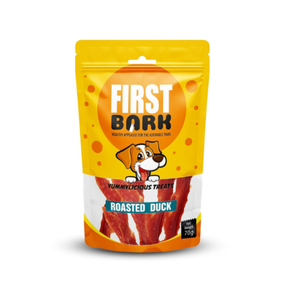 FirstBark Dog Treats-Roasted Duck 350gm