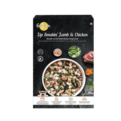 Goofy Fresh Goofilicious Lip Smakin' Lamb and Chicken Fresh Food for Dogs and Puppies 200g