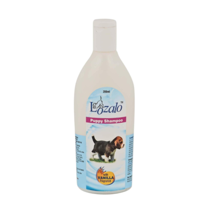 Lozalo Pet Care Puppy Shampoo with Vanilla Fragrance for Dogs