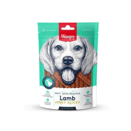 Wanpy Soft Oven Roasted Lamb Jerky Slices ?V Dog Treats 100g