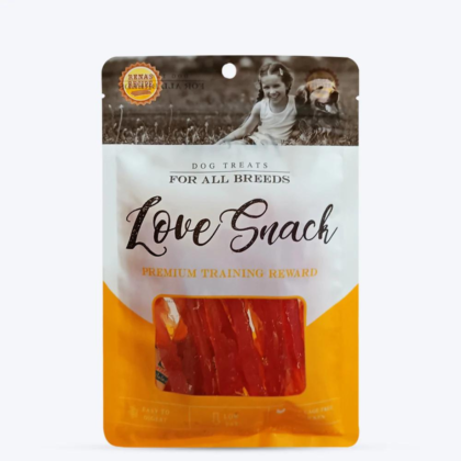 Rena Love Snack Chicken Jerky Stripes Dog Treat - 85 g