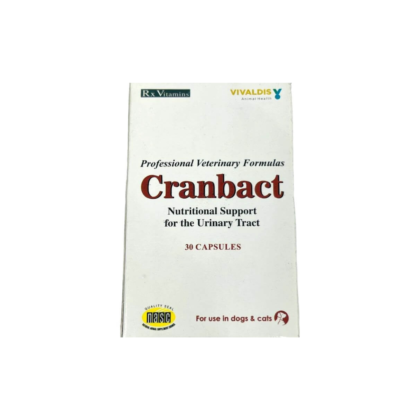 Vivaldis Cranbact 30tabs for dogs & cats