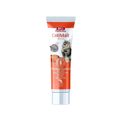 Bio Pet Active Catimalt Plus Natural Hairball Control for cats100ml paste