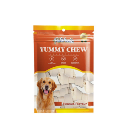 Petaholic Yummy Chew Peanut Flavour 12 pc