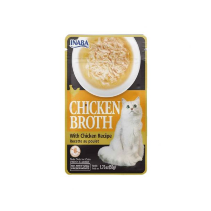 Inaba Churu Broth Chicken Recipe Wet Cat Food - 50 gm