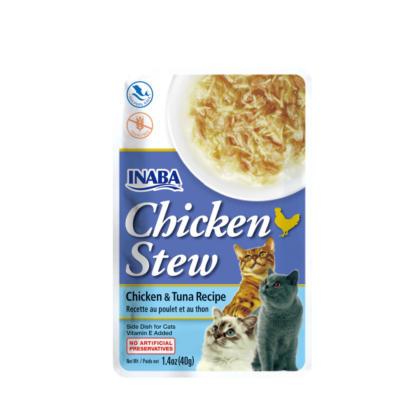Inaba Chicken and Tuna Recipe Side Chicken Stew for Cat 40 g