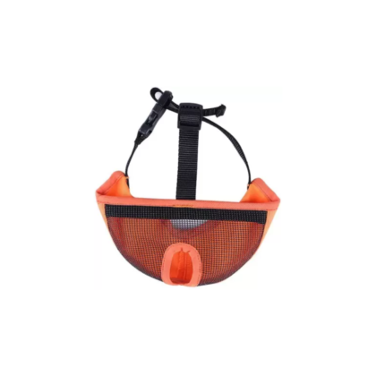 Snout Muzzle with Breathable Mesh || Adjustable Muzzle for Biting Chewing Barking Training