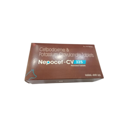 Nepocef-cv Flavared Tablets 325 10 Tablets