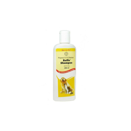 Bayer Bolfo Anti Tick and Flea Shampoo for Dogs and Cats 200 ml
