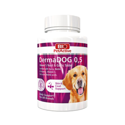 Bio PetActive Dermadog Garlic & Brewer's Yeast Tablet 0.5 150tabs