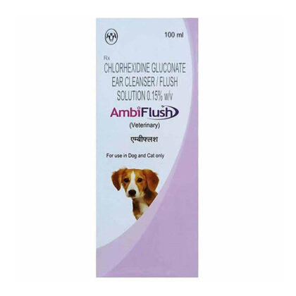 Intas Ambiflush Ear Cleaner for Dogs - 100 ml