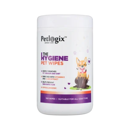 Petlogix Hygiene Pet Wipes 100pc