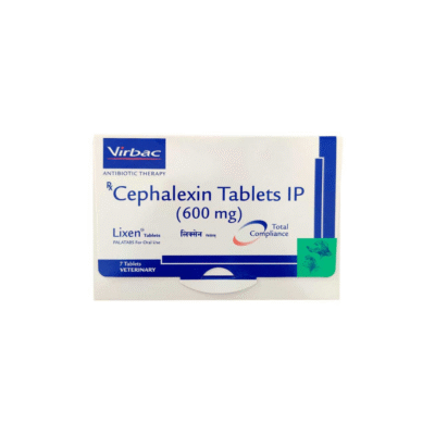 Virbac Cephalexin Lixen 600mg 7-Tablets